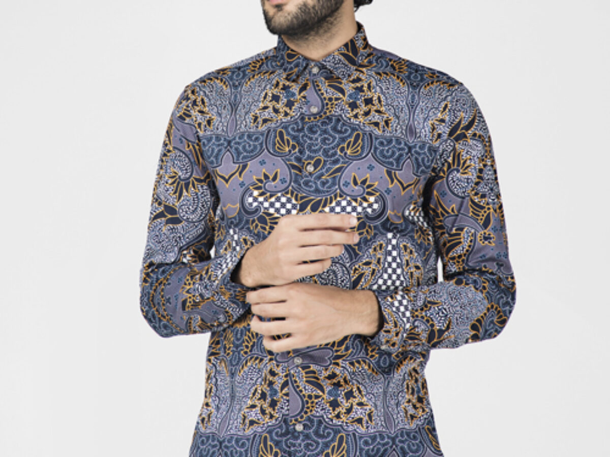 DLEXISE Men Graphic Print Casual Blue Shirt - Buy DLEXISE Men Graphic Print  Casual Blue Shirt Online at Best Prices in India